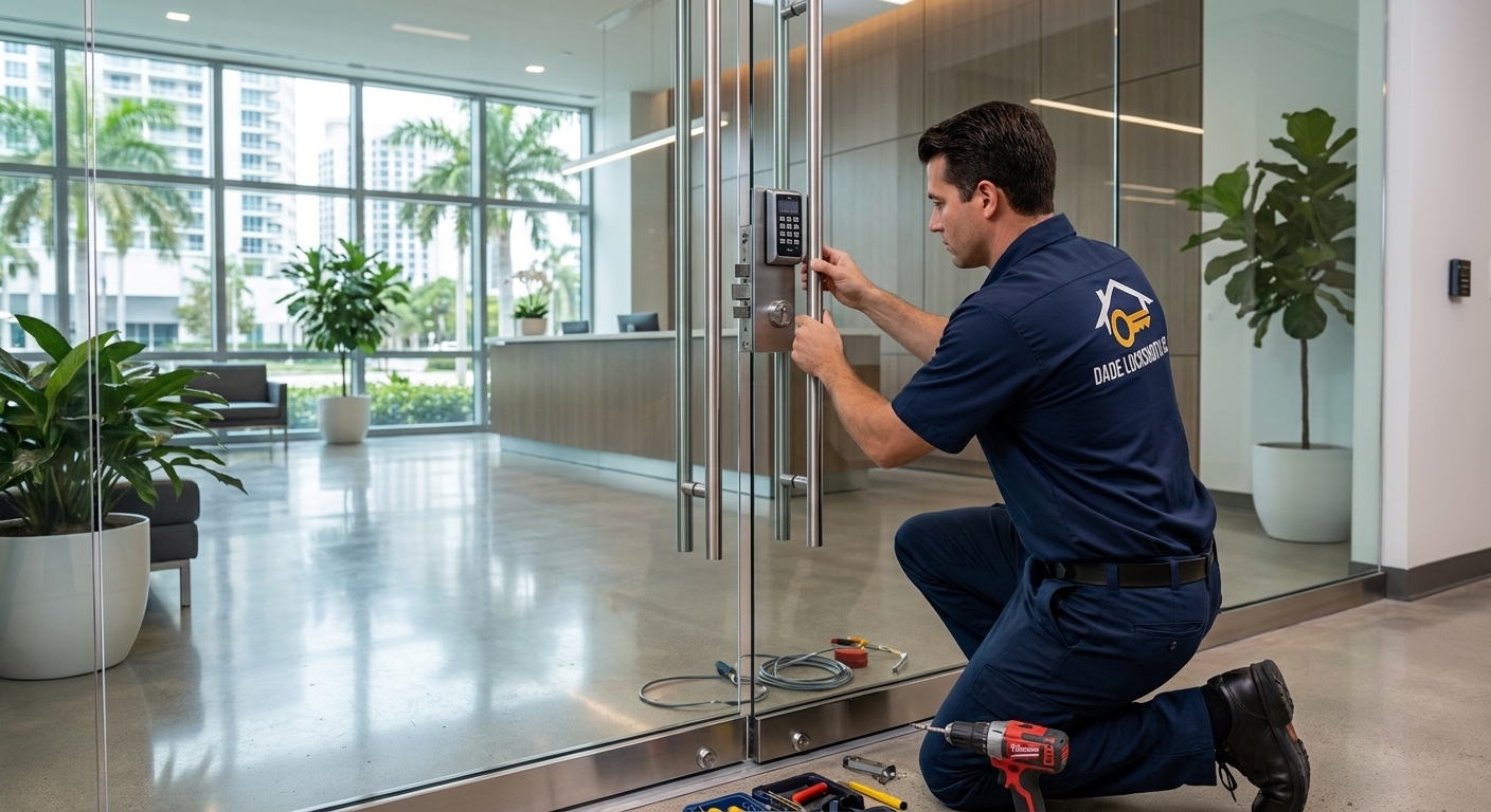 Commercial locksmith services